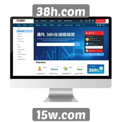 Análise da interface do usuário do 38h.com
